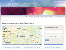 Tablet Screenshot of christengemeinschaft.de