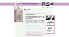 Desktop Screenshot of christengemeinschaft.org